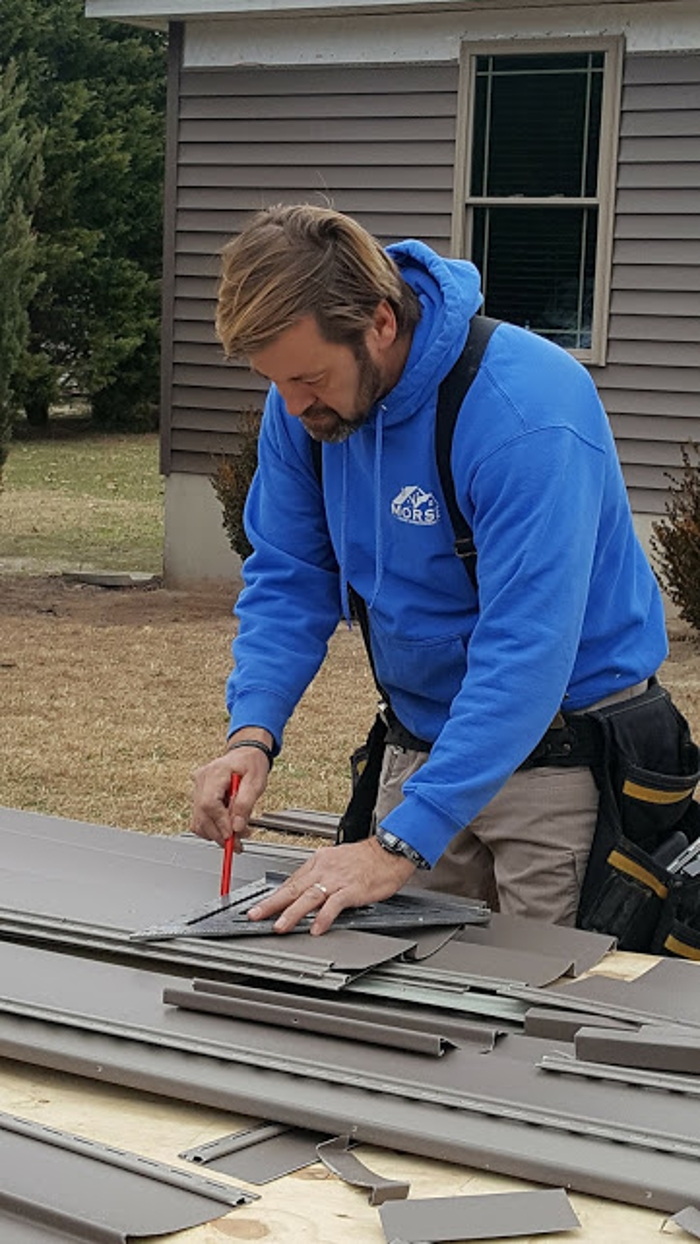 Measuring and precision are important when installing siding 